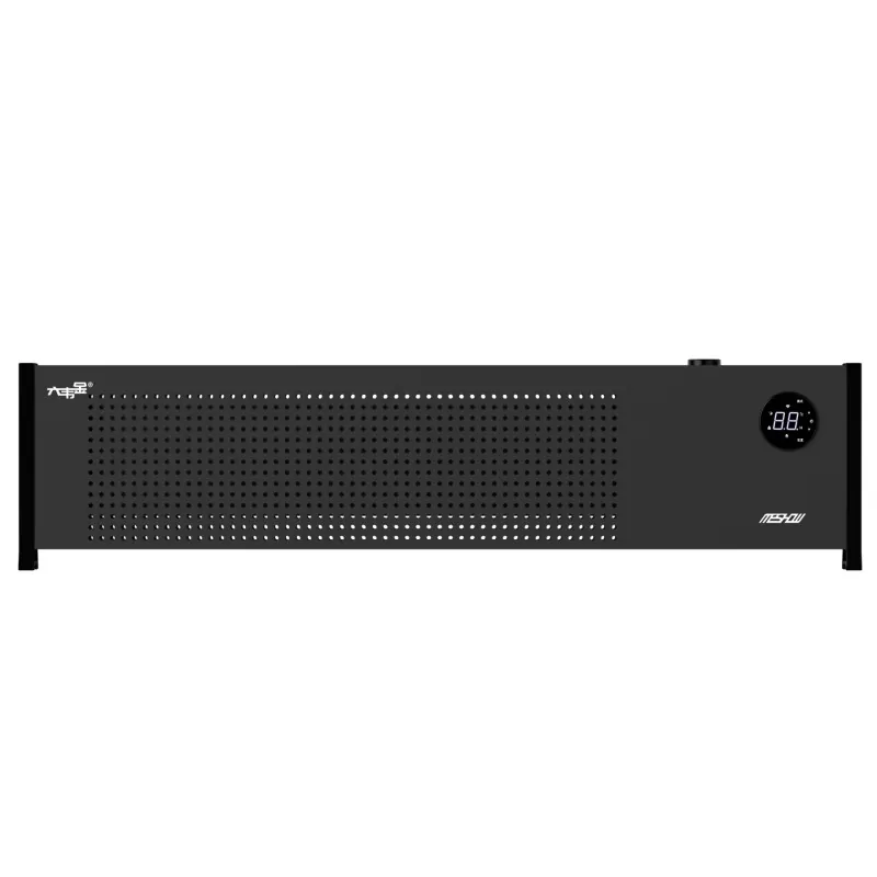 2200W Black Graphene Baseboard Pemanas Elektrik